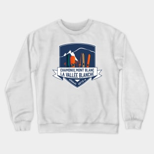 Chamonix Vallée Blanche Crewneck Sweatshirt